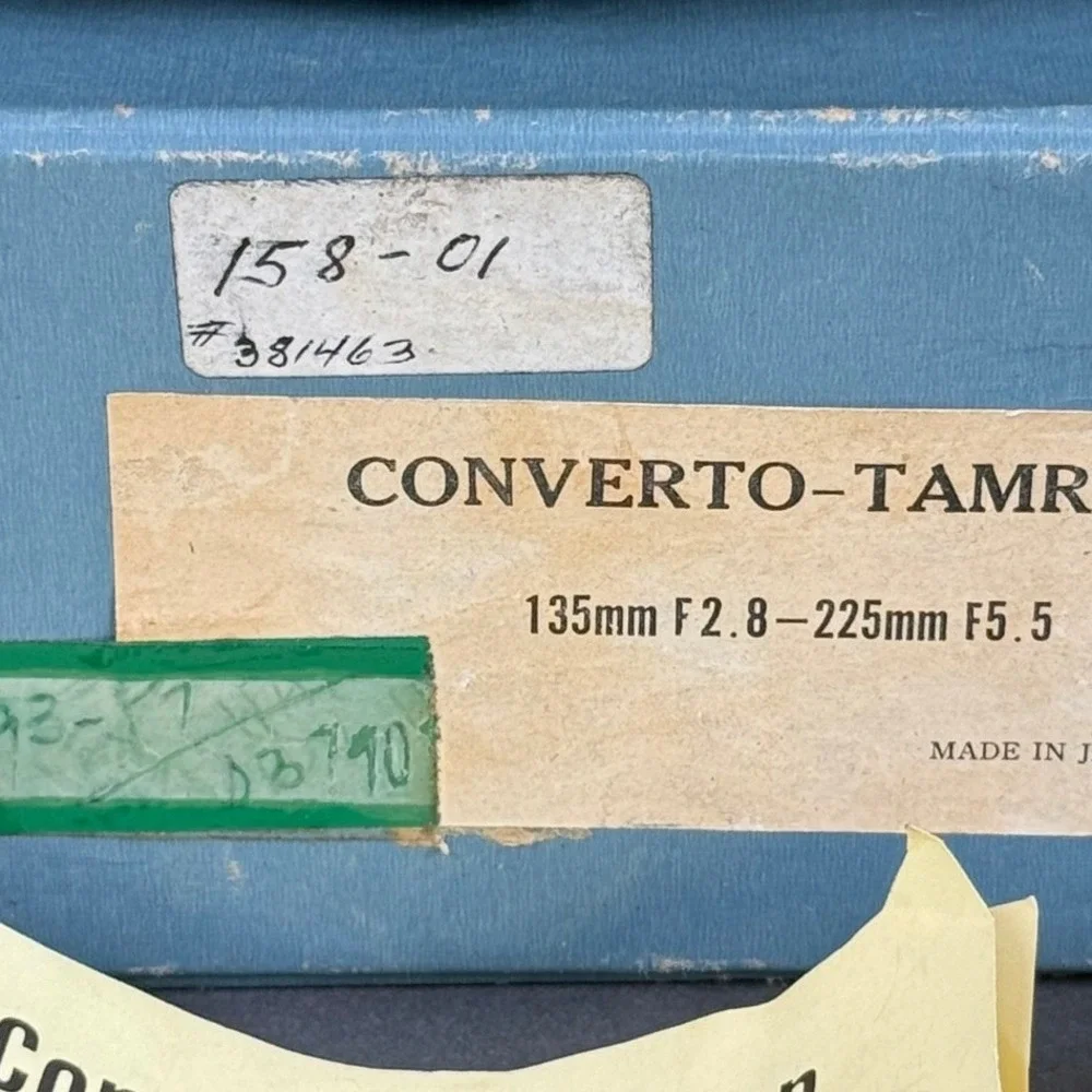 Tamron Converto-Tamron 135-225mm Vintage Lens Japan M42 screw mount